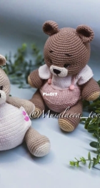 Musalaeva Toys - Daria Musalaeva - Дарья Мусалаева - Bear Tepa - Мишка Тепа - Russian - Free