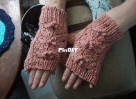 The Language of Flowers Mitts by Kalurah Hudson