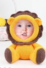 Tanaticrochet - Tatyana/ Tatiana Kucherovska - Photo frame lion