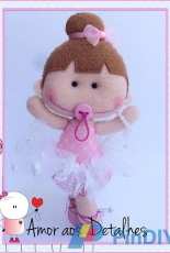 Amor aos Detalhes - Baby Ballerina - Soft Doll - Portuguese - Free