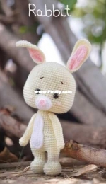 Amigurumi by Orange - Orange Amigurumi - Namsom Pan - Saovalux Asaman - Rabbit - Abel - Portuguese - Translated