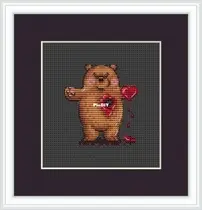 Valentines Bear by Yashnova Tatiana