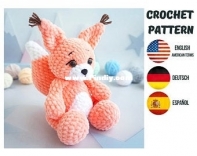 Chirka Toys - Ekaterina Chirkova - Squirrel - Eichhörnchen - German