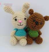 Cute and Kaboodle - Justyna Kacprzak - Bunny and the bear buddies - Free