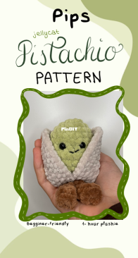 Stitchberry cute shop - Pips Jellycat Pistachio