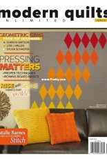 Modern Quilts Unlimited Issue 22- January 2018