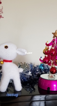 baby goat  as a christmas gift to my grand daughter