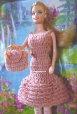Maguinda Bolsón - Alumine dress and bag set for dolls