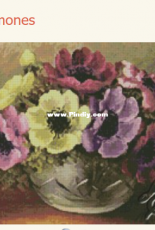 Free Cross Stitch Online - Anemones - Free