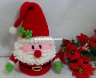 Crochet Glenda - Glenda Winkleman - Merry Santa Toilet Paper Cover