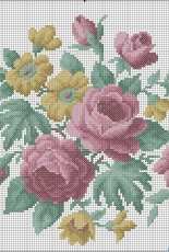 DMC Italia Antique Flowers FREE 2016