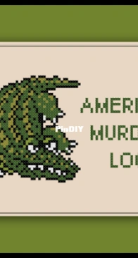 Cross Stitch Quest - Alligator - free