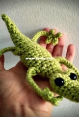 Szydlaki Cudaki - Karolina Plaskota - Crocodile one Piece Amigurumi - Free - Polish