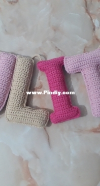 amigurumi letters