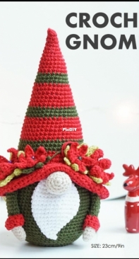 Polushka Bunny - Crochet Page - Gnomeland - CrochetGnome Toys - Maria Ermolova - Crochet Gnome X-Mas Flowers