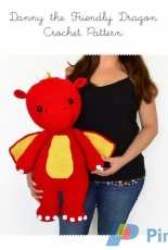 Bunnies and yarn - Michelle Alvarez - Danny  the Friendly Dragon