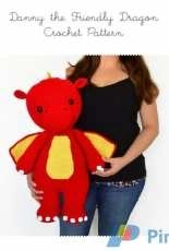 Bunnies and yarn - Michelle Alvarez - Danny  the Friendly Dragon
