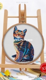 Awesome Pattern Studio 521 - Mandala Cat XSD