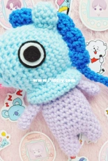 Mooey and Friends - Michelle  - BT21 Mang Plush Crochet Pattern  - Free