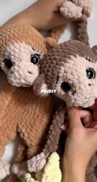 Aleksa PlushWorld - Sasha Pushkina - Саша Пушкина / Александра Пушкина - Little Monkey - Обезьянка - Russian