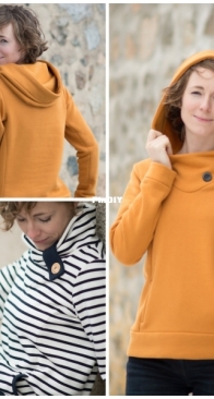 Paprika Patterns - Jasper Sweater and Dress - Sizes 1-10
