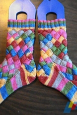 Wimpwoman Designs-Nessa Socks by Claire Ellen-Free