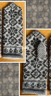 Latvian mittens