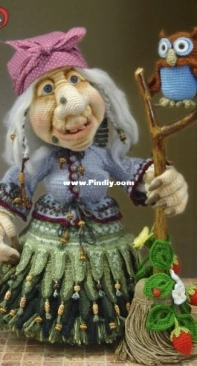 Naguatala Toys - Natalia Pavlova - MK clothes for a doll Forest rags - Одежды для куклы Лесные лохмотья - Russian