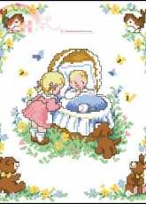 Vervaco 70.737 Children and little animals xsd + pcs