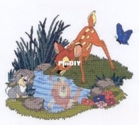Designer Stitches - F33 - Bambi by Debbie Minton