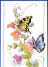 Janlynn 023-0310 Butterfly Bell Pull