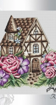 Kuznetsova Stitch - Spring House by Anna Kuznetsova