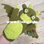 EKayG Crafts - Erin Greene - Dragon Hand Puppet Crochet Pattern - Free