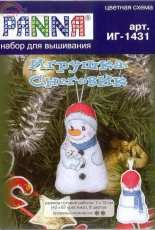 Panna IG-1431 - Toys. Snowman