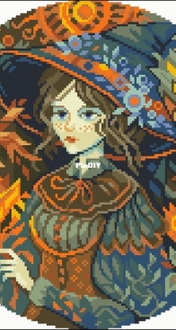 Stitching land - Young Sorceress  PCS7/PCS11