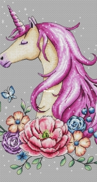 Magic unicorn by Anastasia Soloshenko