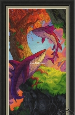 Tree Whales by Nadezhda Kazarina / Nadi