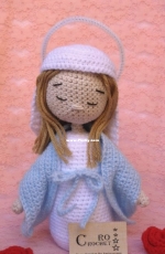 Crochet Ro Amigurumis - Roxana Jaime - Virgin Mary   - Spanish - Free