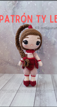 KR amigurumi - Karina Romero - Ty Lee - Spanish