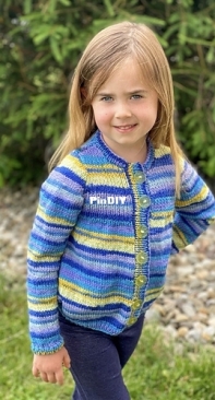 3439 Childs Cardigan by Plymouth Yarn Design Studio
