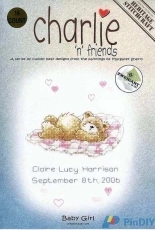 Heritage Stitchcraft Charlien Friends - CFBG807 Baby Girl by Margaret Sherry