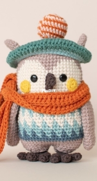 Hobbii Design - Pica Pau - Yanina Schenkel - Atahualpa Owl - English and French - Free