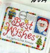 Beautiful Christmas Card 2 by Debra Page from The World of Cross Stitching TWOCS 158 XSD