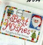 Beautiful Christmas Card 2 by Debra Page from The World of Cross Stitching TWOCS 158 XSD