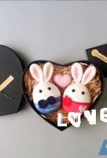 Little Mee Creations - Doris Yu - Mr and Mrs Bunny Eggs - Chinese - Translated