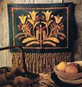 Better Homes & Gardens - Crewel Embroidery - Rustic Wallhanging