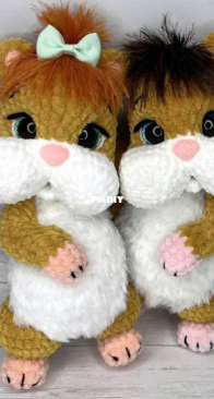 Mazurenko Toys - Evgenia Mazurenko - Chipmunks - Russian