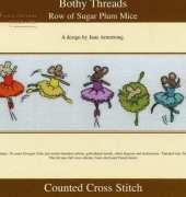 Bothy Threads XRO6 - Row of Sugar Plum Mice