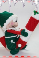 Sanis-Fitzereien - Sandra Schlehahn - Ride on the Candy Cane - German