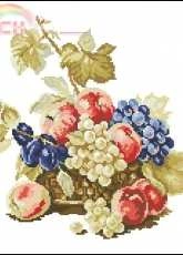 Alisa 5-04 Apples and grapes pcs